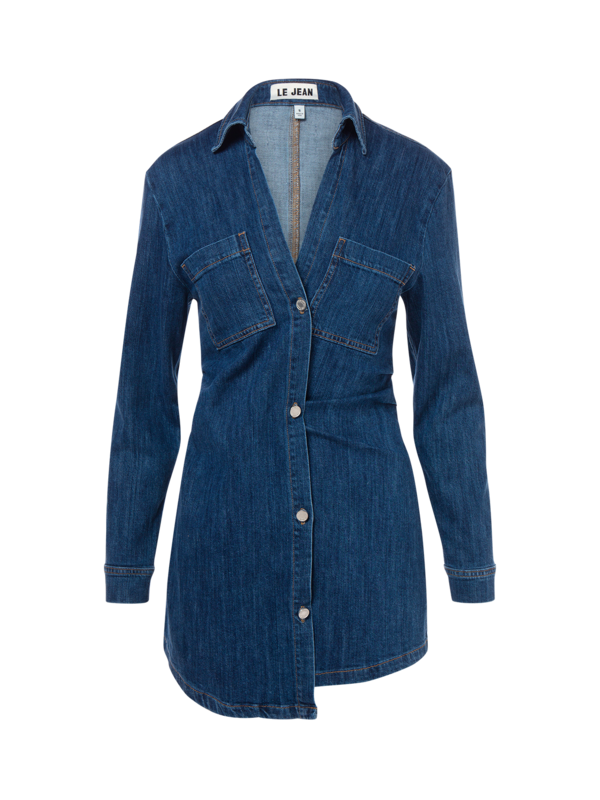 Eliza Mini Dress In Libertine Wash