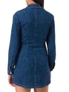 Eliza Mini Dress In Libertine Wash
