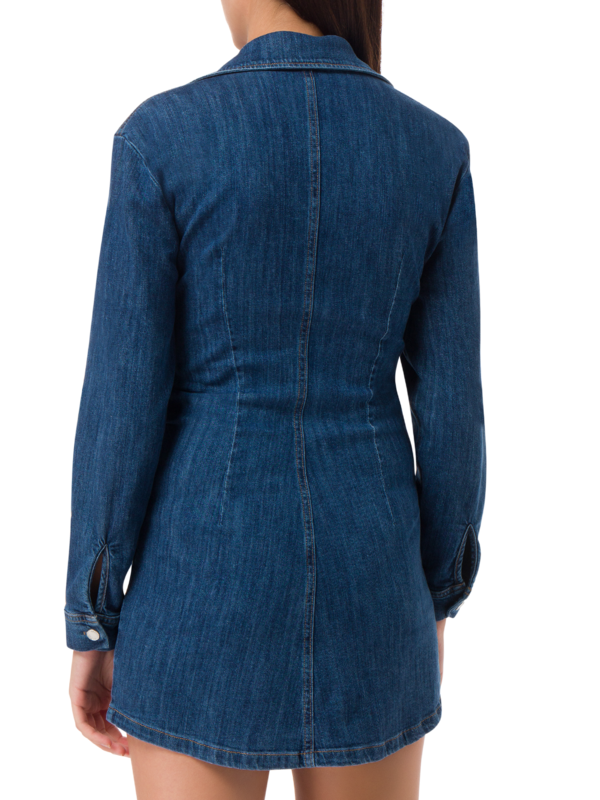 Eliza Mini Dress In Libertine Wash