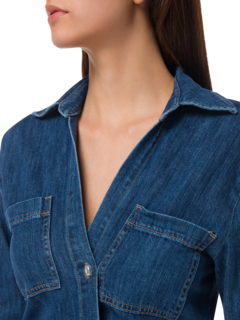 Eliza Mini Dress In Libertine Wash