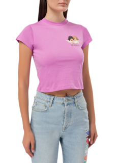 Vintage Angels Cropped T-Shirt