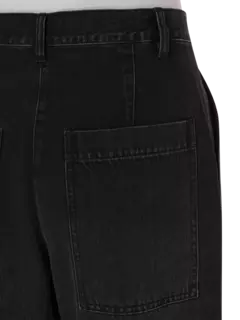 بنطال ستيلا من الجينز الأسود بطول كامل