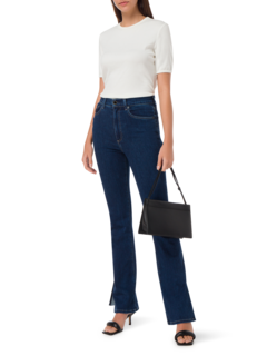 Stella Flare Jeans In Dark Night Wash