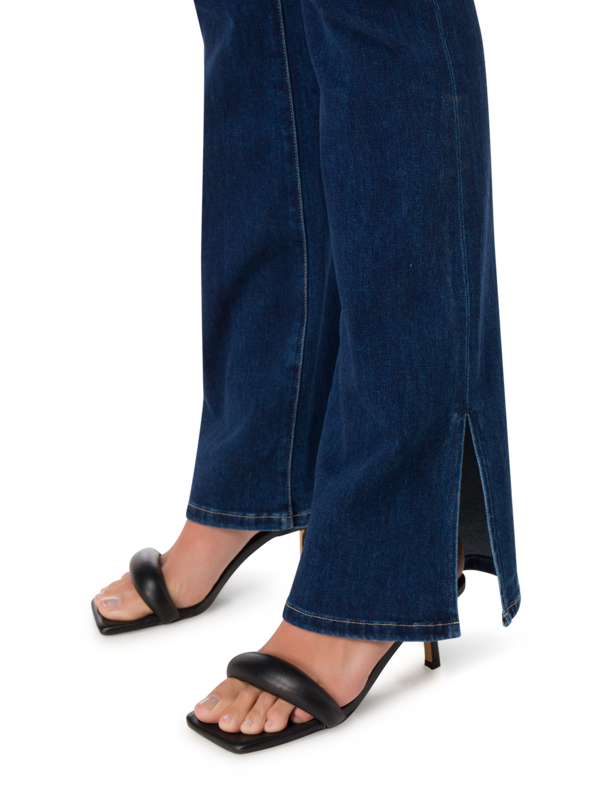 Stella Flare Jeans In Dark Night Wash