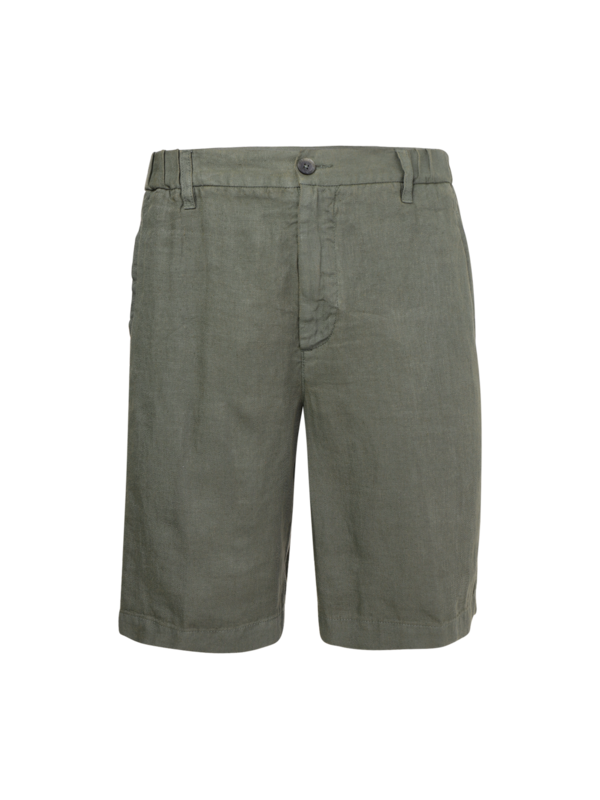 شورت برمودا من الكتان