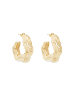 GOLD PLATED HOOP EARRINGS