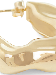 GOLD PLATED HOOP EARRINGS