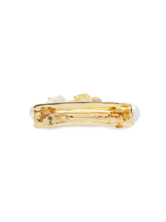 Gold Plated Statement Pearl Hair Clip
