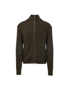 Ribbed Merino Wool Jacket