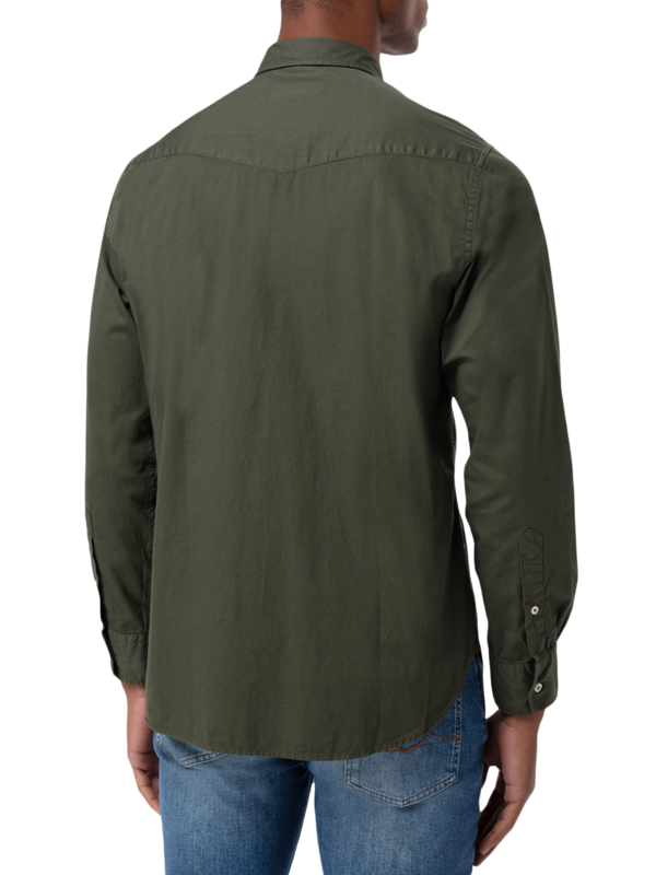 Giacomo Cotton Twill Shirt