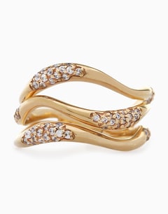Diamond studded ring