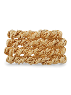 Vintage gold tone rings