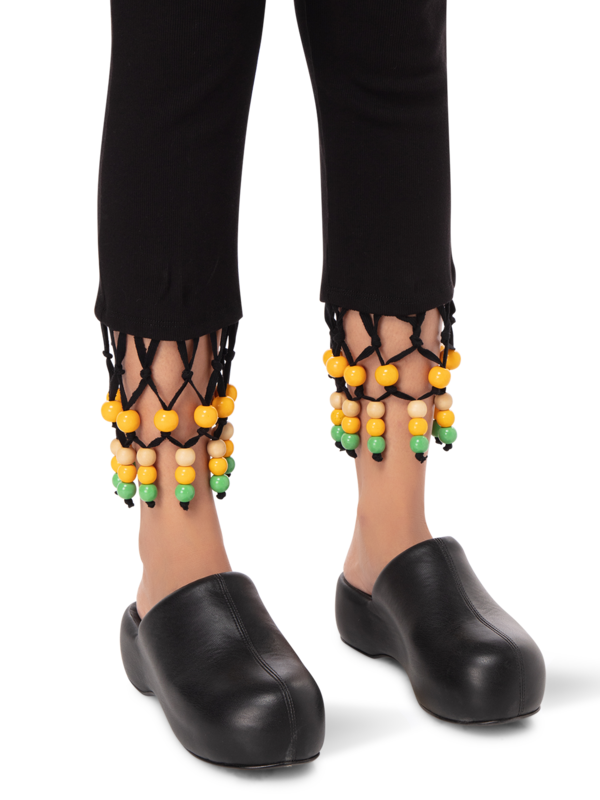 IWA BEADED CROPPED PANT