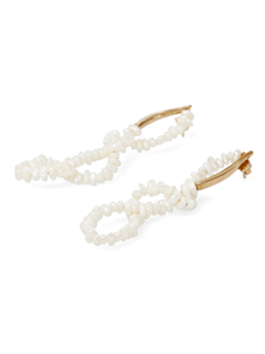 Pearl Twisted Feminine Earrings