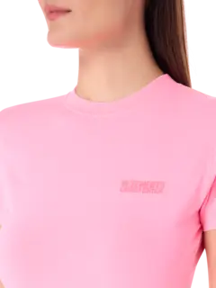 فستان قصير بتصميم تيشرت