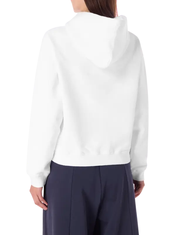 هودي بقصة ضيقة مزين بطبعة عبارة "A Little Bit Dramatic"