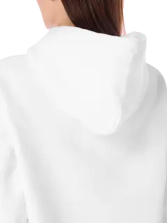 هودي بقصة ضيقة مزين بطبعة عبارة "A Little Bit Dramatic"