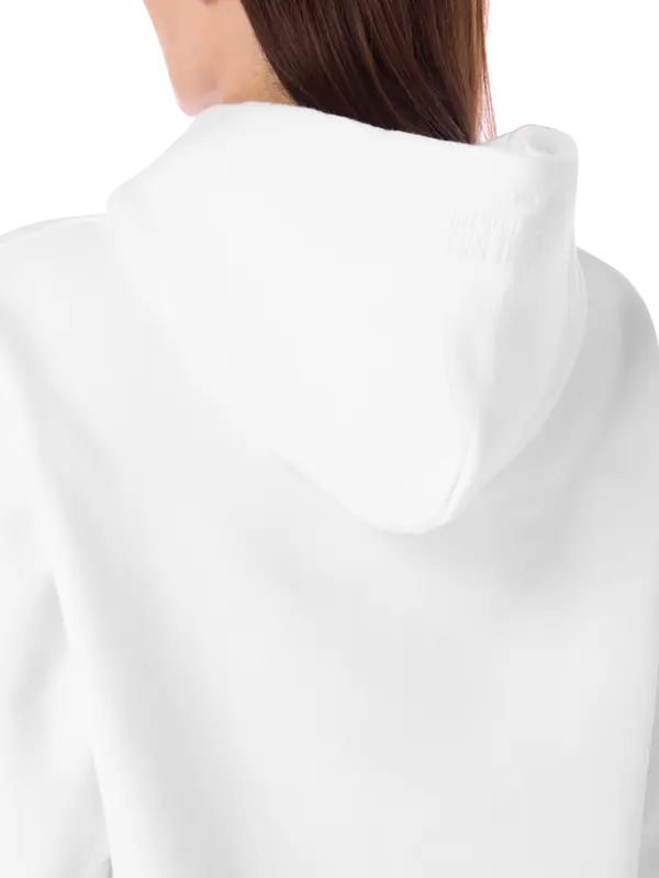 هودي بقصة ضيقة مزين بطبعة عبارة "A Little Bit Dramatic"