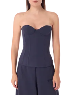 بلوزة موليتون بنمط مشد كورسيه