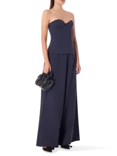 بلوزة موليتون بنمط مشد كورسيه