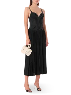 بلوزة بنمط مشد كورسيه مزينة بحروف فيتمانت باريس