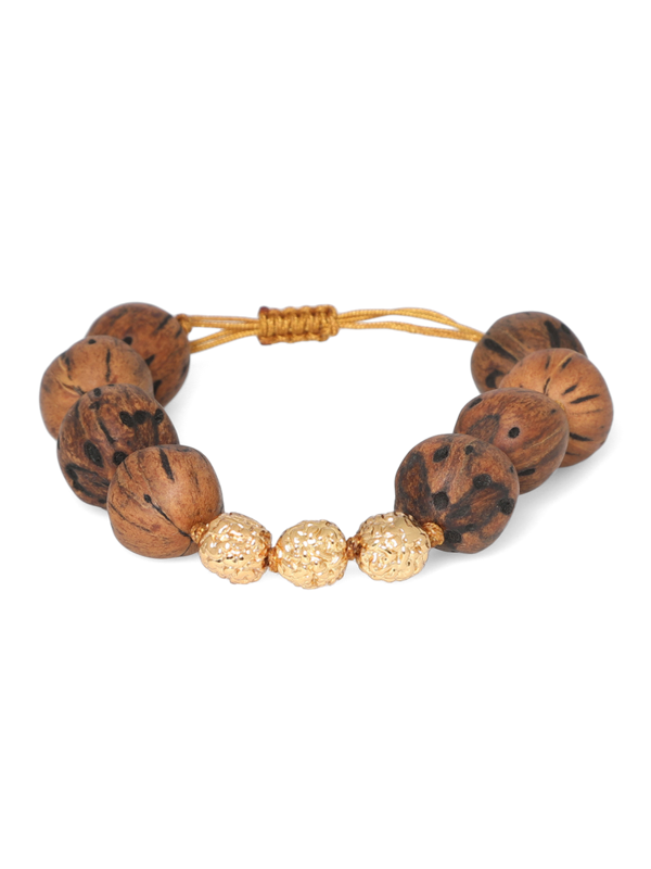 Brown Beaded Bracelet