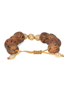 Brown Beaded Bracelet