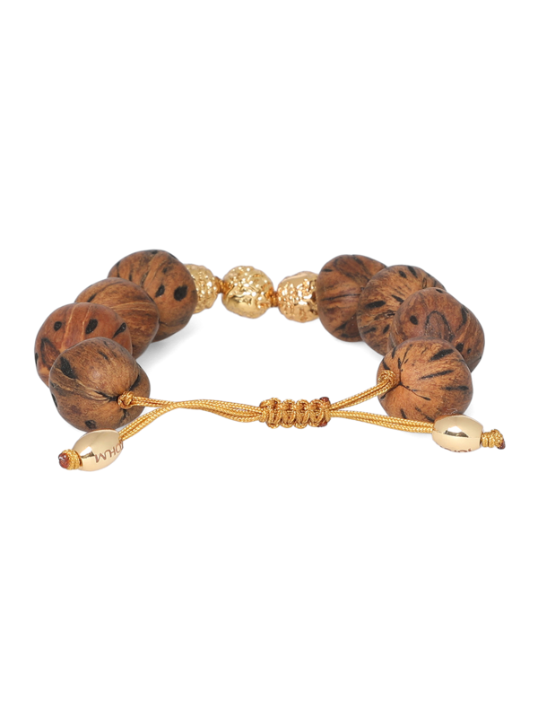 Brown Beaded Bracelet