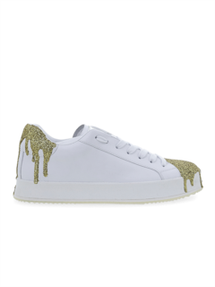 Stars and Glitter White Sneakers
