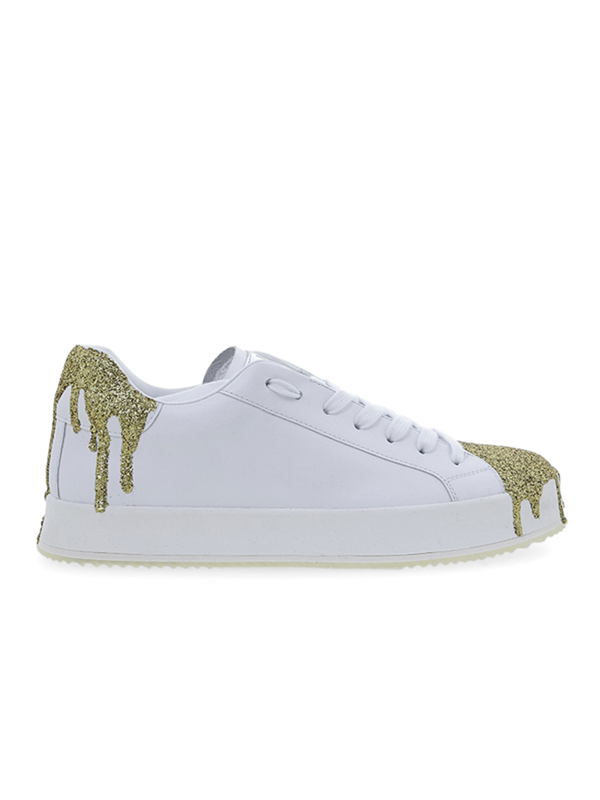 Stars and Glitter White Sneakers