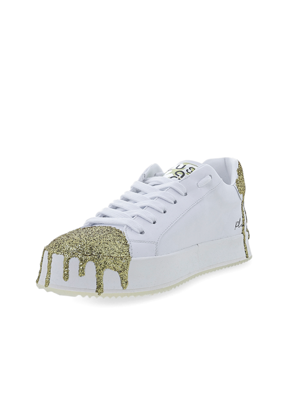 Stars and Glitter White Sneakers