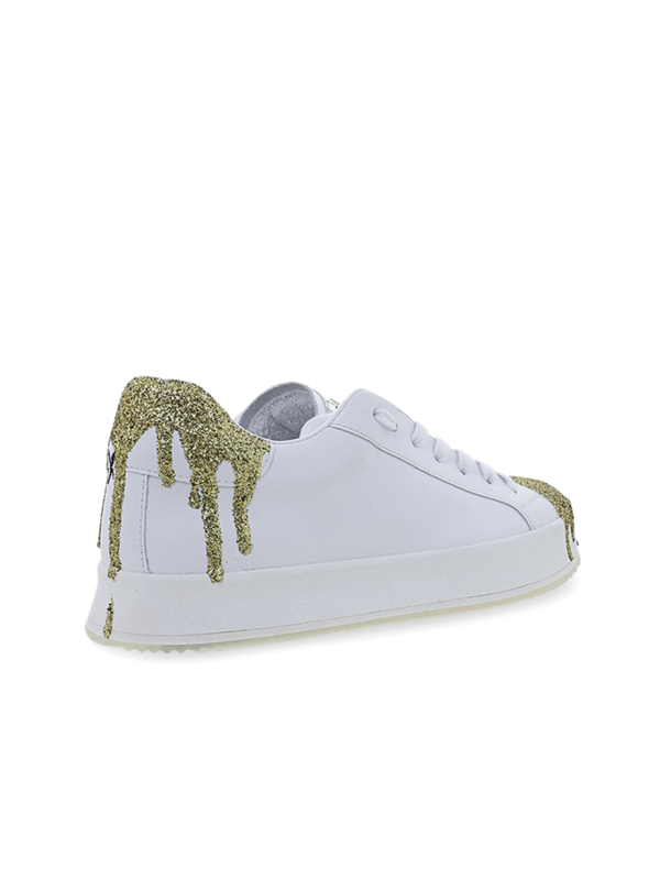 Stars and Glitter White Sneakers