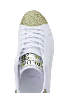 Stars and Glitter White Sneakers