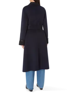 معطف كونستانس من قماش ميلتون مقلم