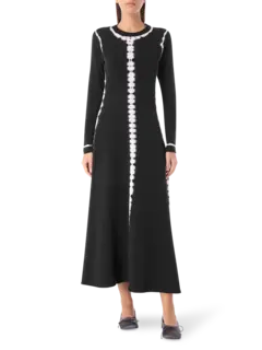 فستان كيران مزين بنمط تاي داي