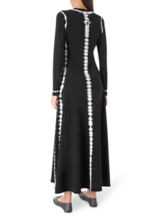 فستان كيران مزين بنمط تاي داي