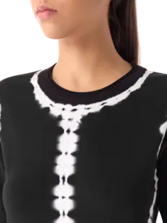 فستان كيران مزين بنمط تاي داي