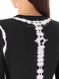 فستان كيران مزين بنمط تاي داي