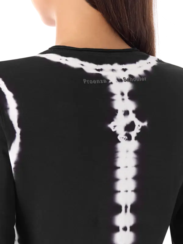 فستان كيران مزين بنمط تاي داي