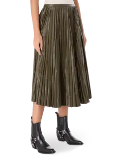 تنورة روزالين من الجلد الصناعي