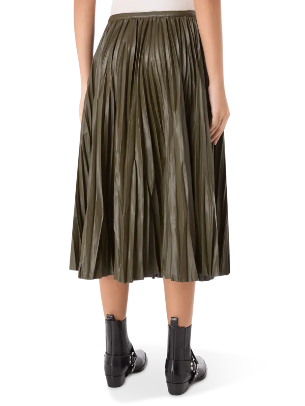 تنورة روزالين من الجلد الصناعي