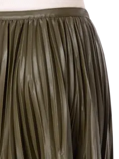 تنورة روزالين من الجلد الصناعي