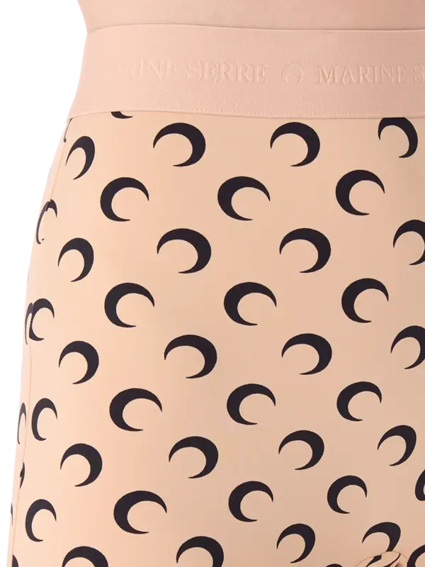 ليغينغز ستير آب من قماش الجيرسيه بطبعة قمر