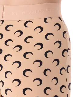 ليغينغز ستير آب من قماش الجيرسيه بطبعة قمر