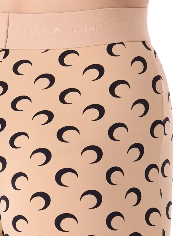 ليغينغز ستير آب من قماش الجيرسيه بطبعة قمر