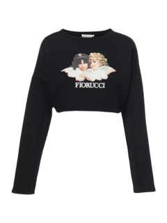 Vintage Angels Cropped Sweat