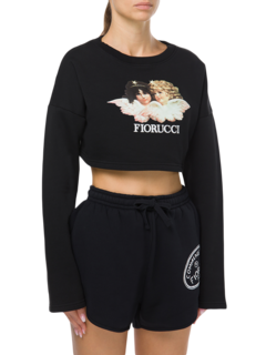Vintage Angels Cropped Sweat
