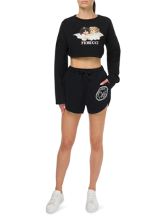 Vintage Angels Cropped Sweat