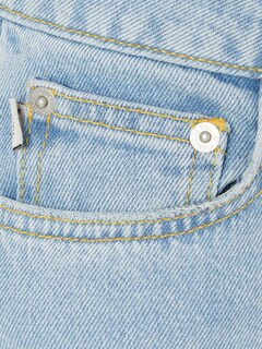 Light Blue Straight Fit Denim