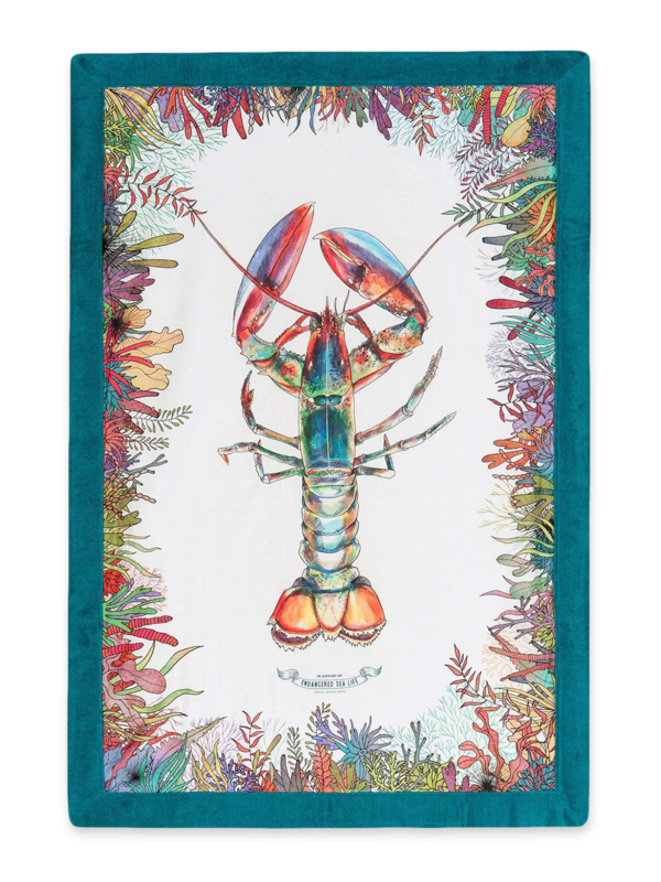 Lobster Signature Beach Towel